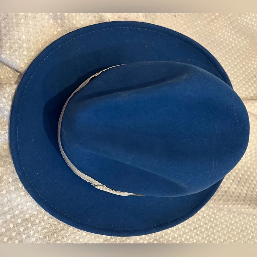 Goorin Bros Royal Blue Fedora “Dean the Butcher”Hat - Picture 9 of 10